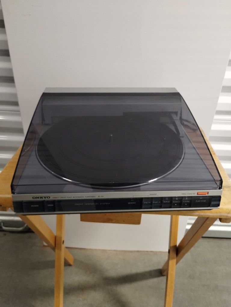 ONKYO PL 33 TURNTABLE RARE! TESTED AND WORKING GOOD!