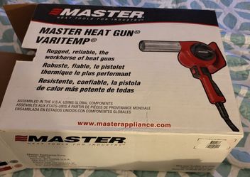 The MASTER Industrial Heat Gun
