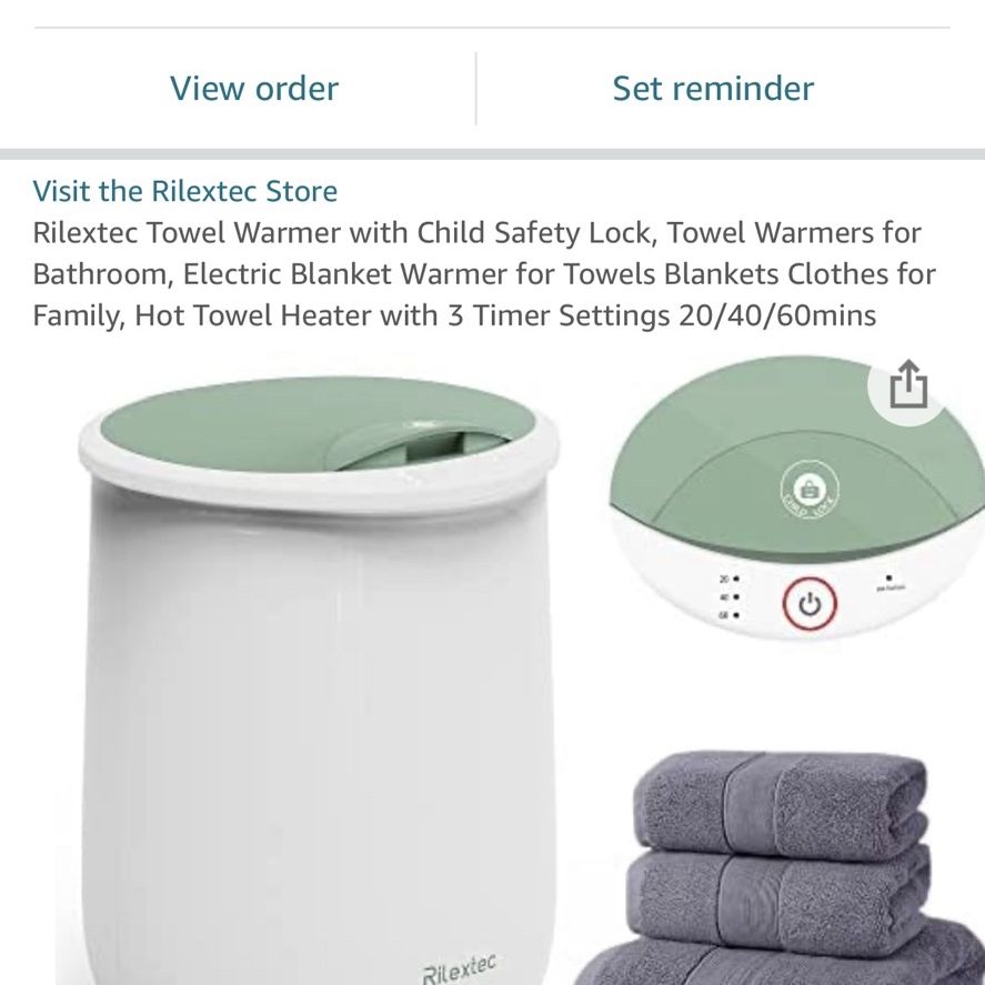 Towel Warmer with Child Safety Lock, Towel Warmers for Bathroom, Electric Blanket  Warmer for Towels Blankets Clothes for Family, Hot Towel Heater with for  Sale in Hialeah, FL - OfferUp