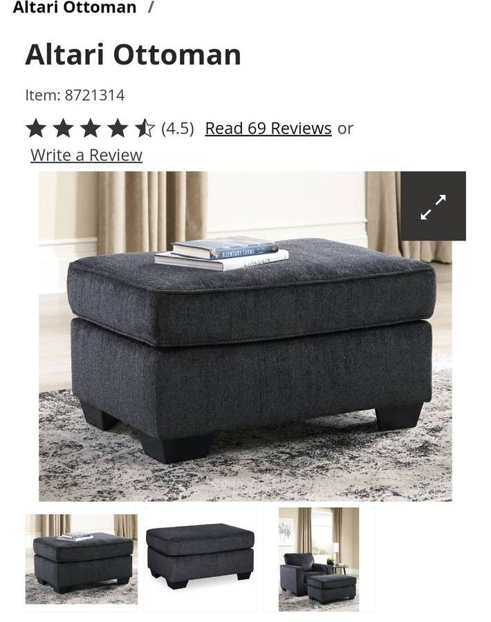 Ashley Altari Ottoman