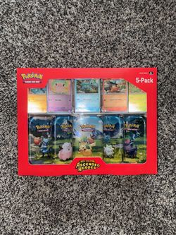 Costco Ascended Heroes Mini Tins 5-Pack