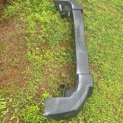 Rear Bumper Off 1997 Jeep Wrangler
