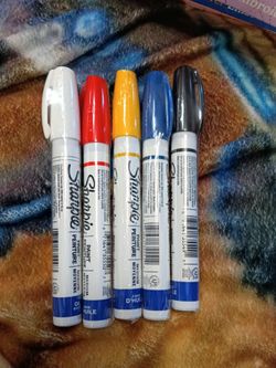 Sharpie Oil-Based Paint Markers Medium Tip 5-Pack