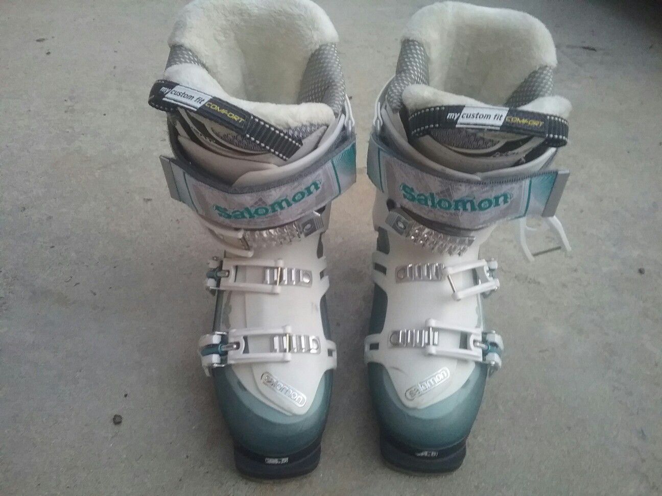Sloman womens ski boots 24.5