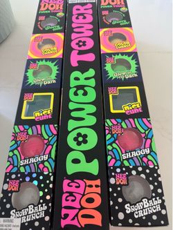 6x NeeDoh Power Tower