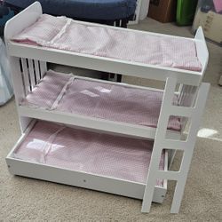 American Girl Size Doll Bed Bunk Bed