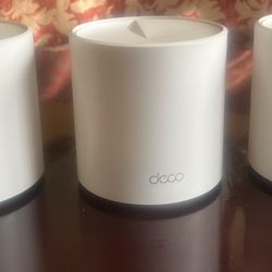 TP-Link Deco AX1800 Mesh WiFi System (3-Pack: W3600 + X20) – WiFi 6 Whole-Home Coverage
