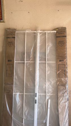 Security screen door