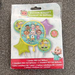 Cocomelon Balloon Bouquet - Kids Birthdays, Party, - New