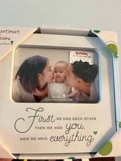 Brand new baby picture frame- newborn