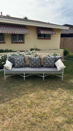 CB2 Breton Patio Couch Lawn Furniture Sofa