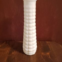 E.O. Brody Milk Glass Vase