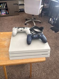 PS4 PRO 1T white