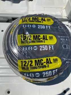 New MC Electrical wire 12/2 250ft