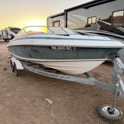 1993 Cobalt 198 includes galvanized trailer