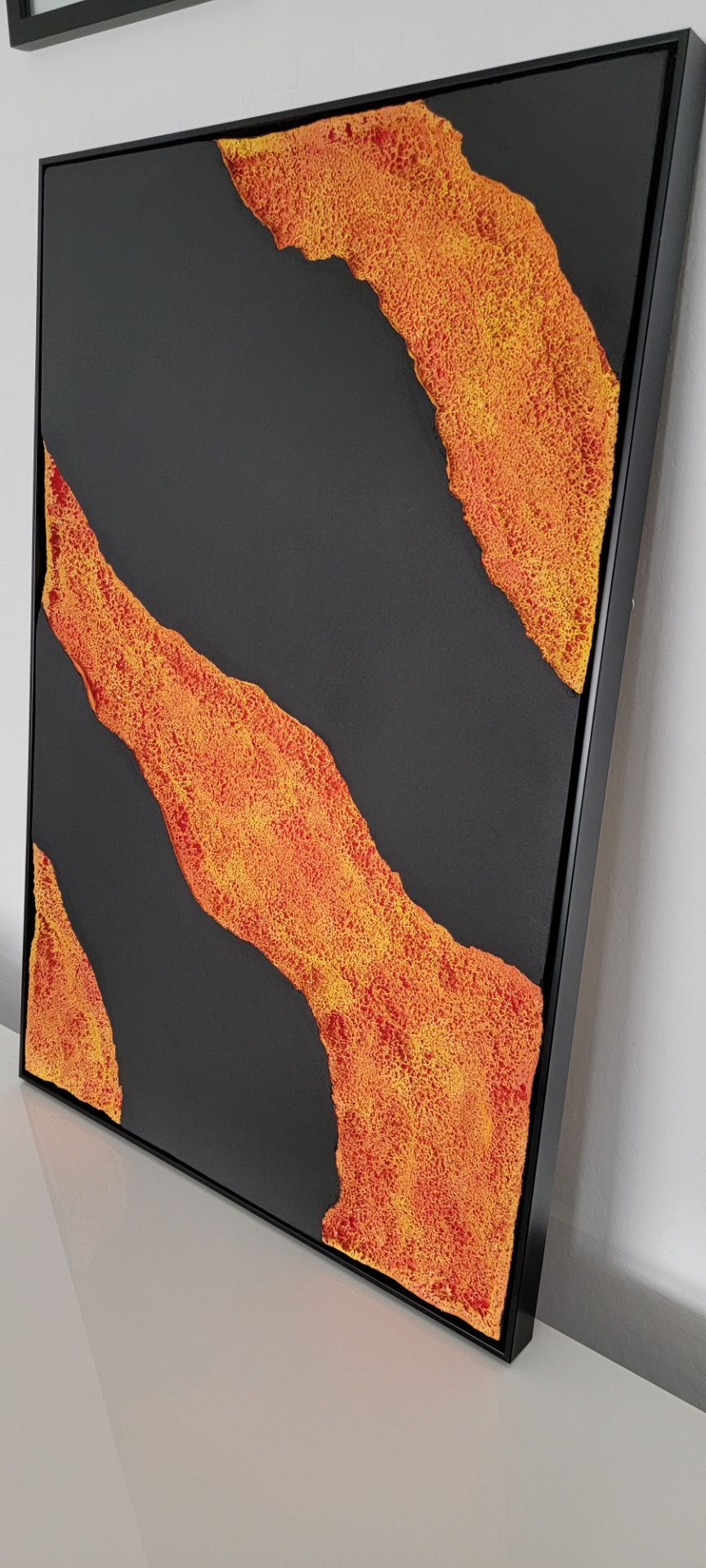 Magma Flow - artwork - art piece 25" x 37