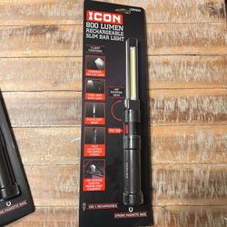 Icon slim rechargeable magnetic led 800 lumen light