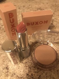 Buxom Plumping Lipstick & Highlighter 