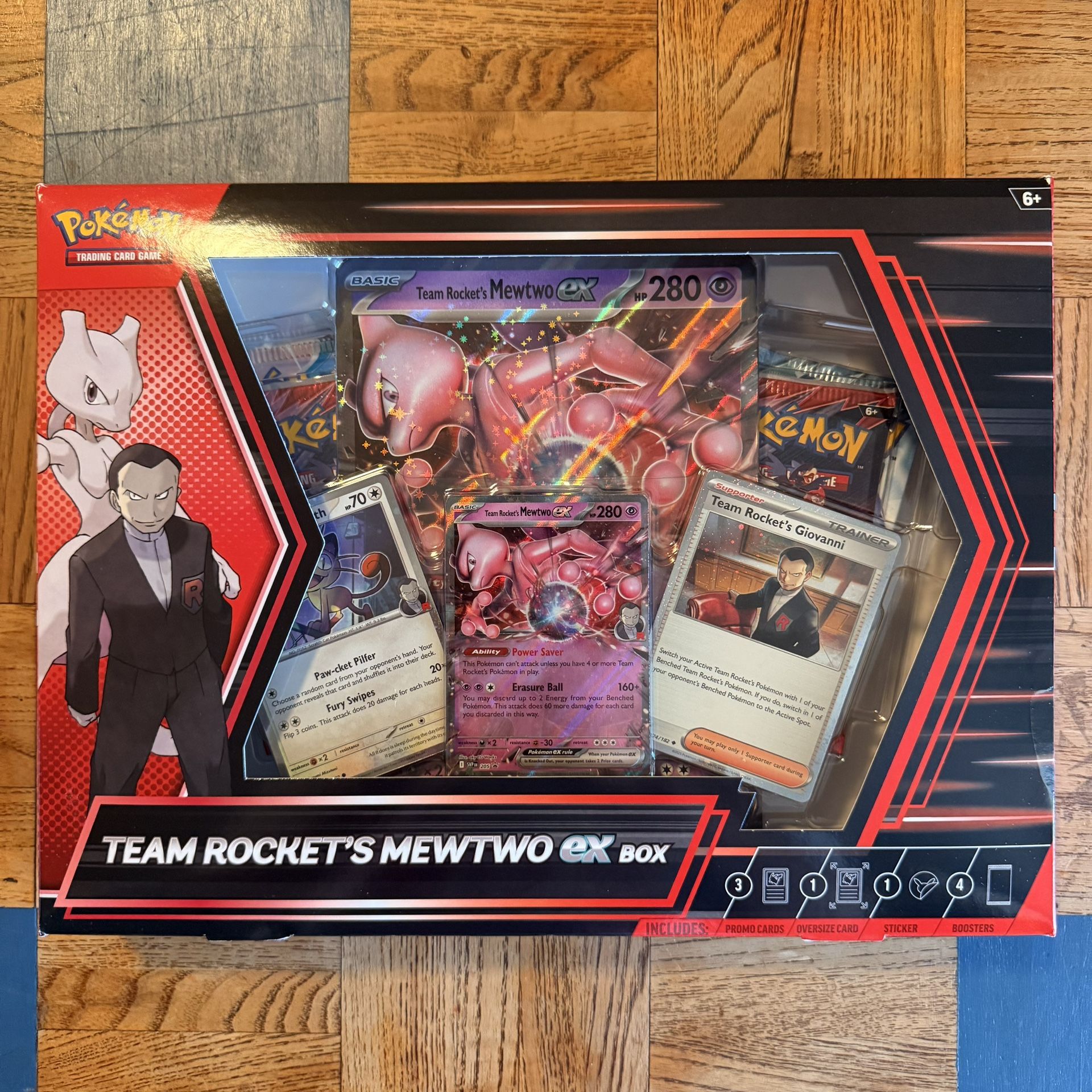 Pokemon TCG Team Rocket’s Mewtwo EX Box
