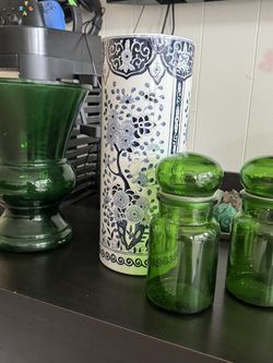 Vintage Glass Vases 