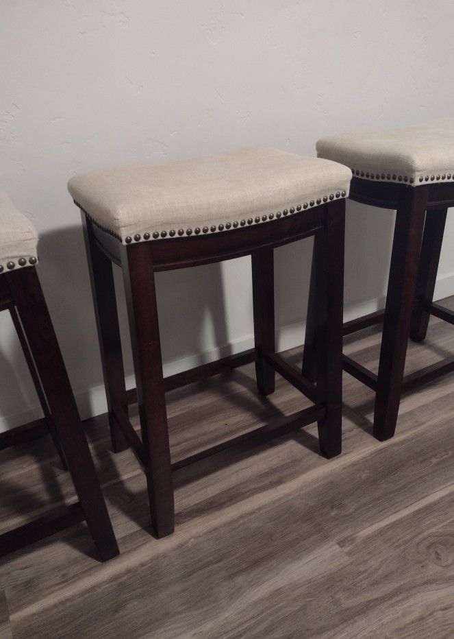 Set of 3 Counter & Bar Stools