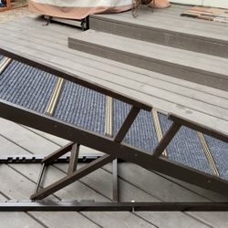 Dog Ramp 60” X 16” With Adjustable Height To 39”