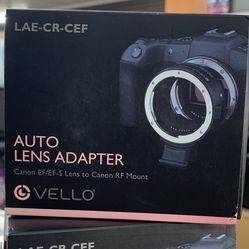Vello Auto Lens Adapter for Canon EF/EF-S Lens to Canon RF-Mount Camera