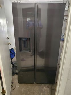 Samsung Refrigerater, dining room table with chairs and sofa ALL BRAND NEW IN THE BOXES