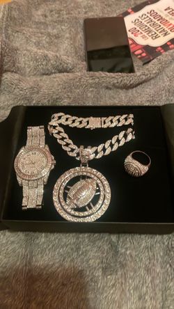 Cadena reloj y sortija
