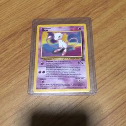 Mew Pokémon Card