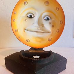 eclectic visionquest moon statue