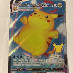 Surfing Pikachu VMAX 009/025 Celebrations Holo