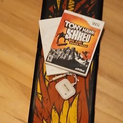 Tony Hawk Wii Game