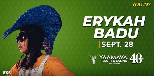 9/28 Erykah Badu