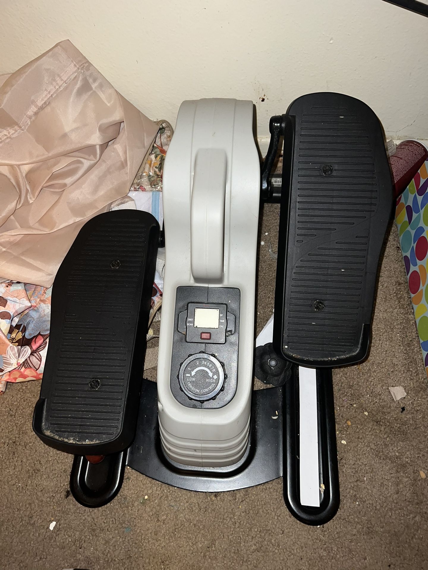 Under Desk Elliptical, Portable Seated Foot & Leg Pedal Exerciser