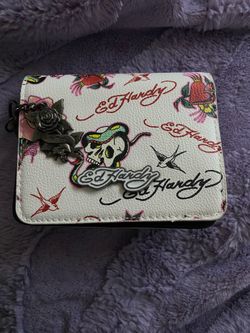 Ed hardy crossbody wallet/bag