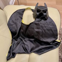 Batman Cape And Mask