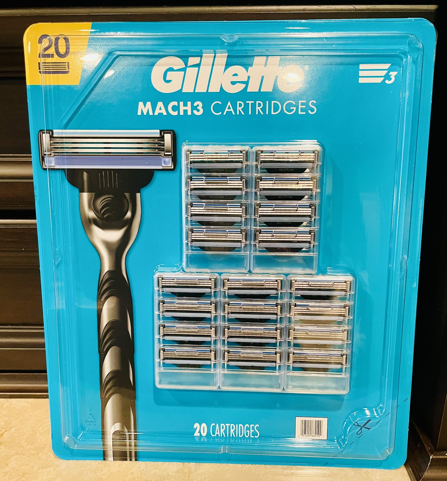 Gillette Mach 3 Razors Refills