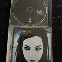 Korn & Evanscence CDs Bundle 