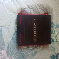 Crunch Car Amp 