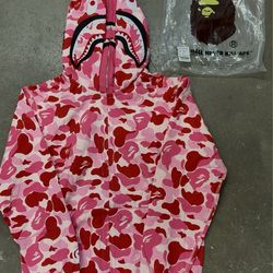 Pink Camouflage A Bathing Ape Zip Up