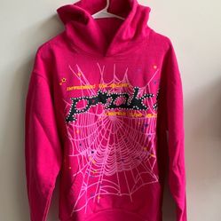 Pink Spider Hoodie 
