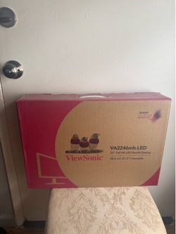 ViewSonic VA2246MH-LED 22 Inch Full HD 1080p LED Monitor with HDMI and VGA Inputs - Feel Free to Ask