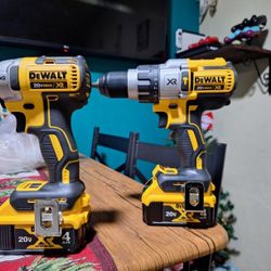 DEWALT  Hammer Drill and Impact Driver