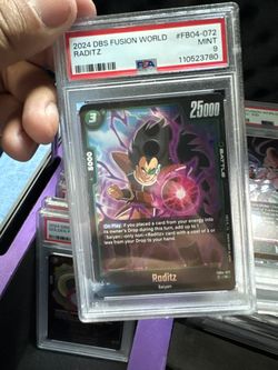 2024 DBS FUSION WORLD RADITZ PSA 9