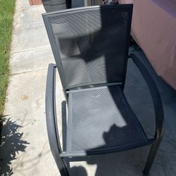 Black Metal Chairs