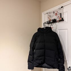 UNIQLO - Oversized Black Down parka jacket