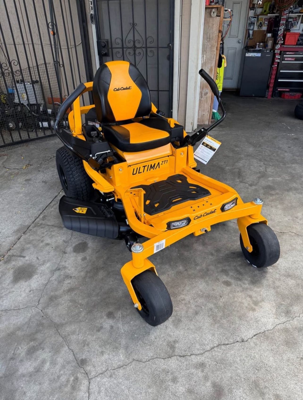 Cub Cadet Ultima 42 in. 21.5 HP V-Twin Kawasaki Engine Dual Hydrostatic Drive Gas Zero Turn Riding Lawn Mower