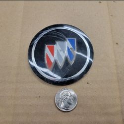 Buick OEM Black 3" Hubcap Wheel Center Hub Cover Emblem Badge Logo