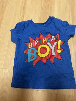 Birthday Boy Cotton Tshirt